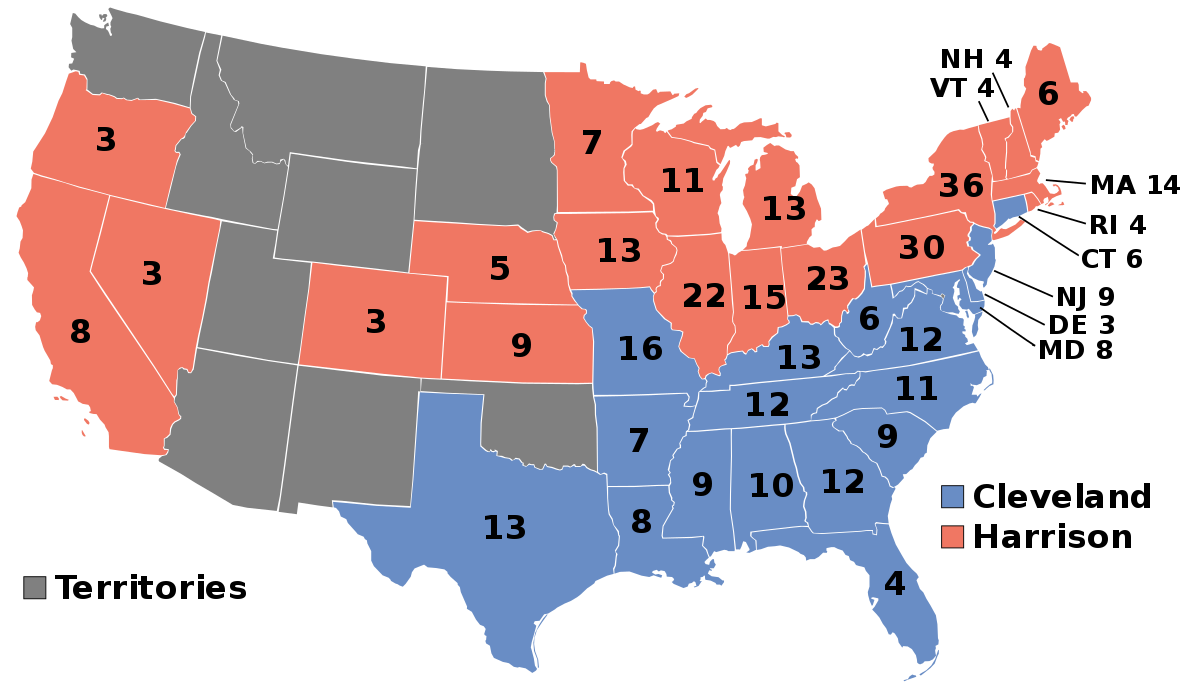1888 united states presidential election