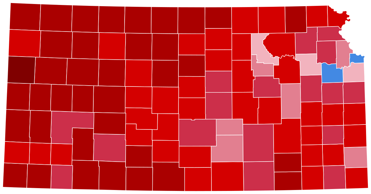 2016 united states presidential election in kansas