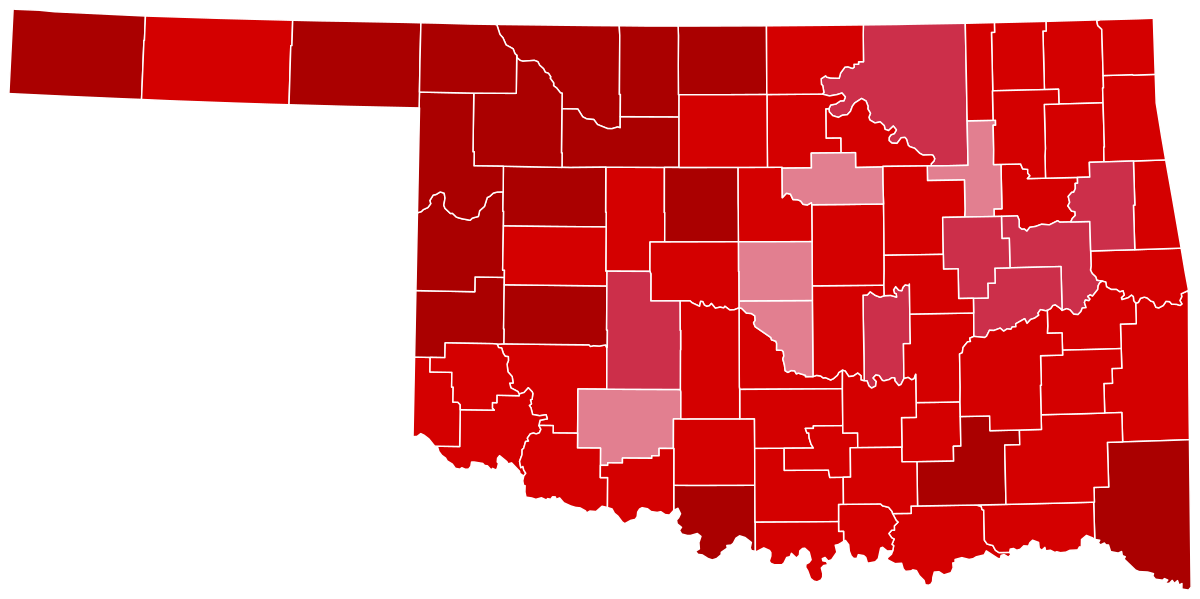 2016 united states presidential election in oklahoma