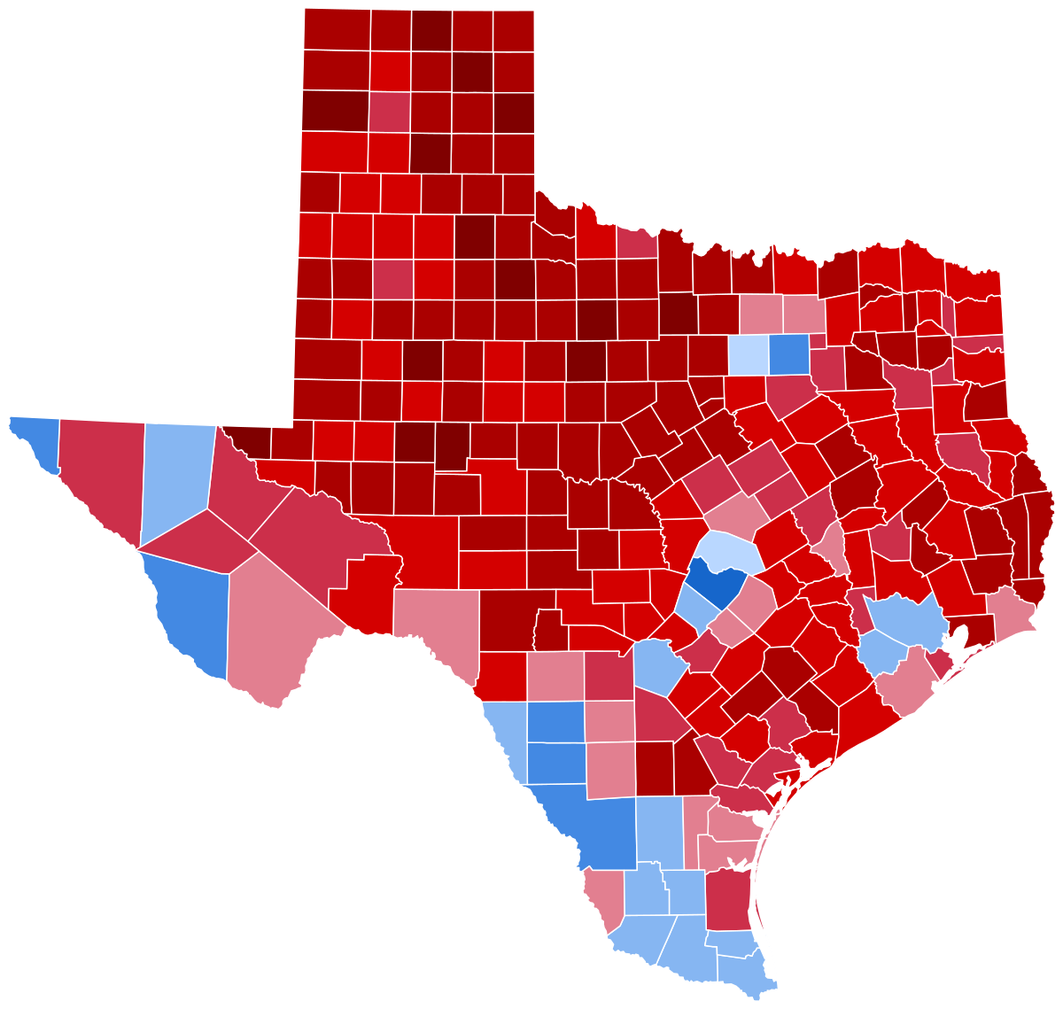 2020 united states presidential election in texas