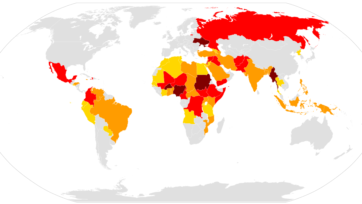 list of ongoing armed conflicts