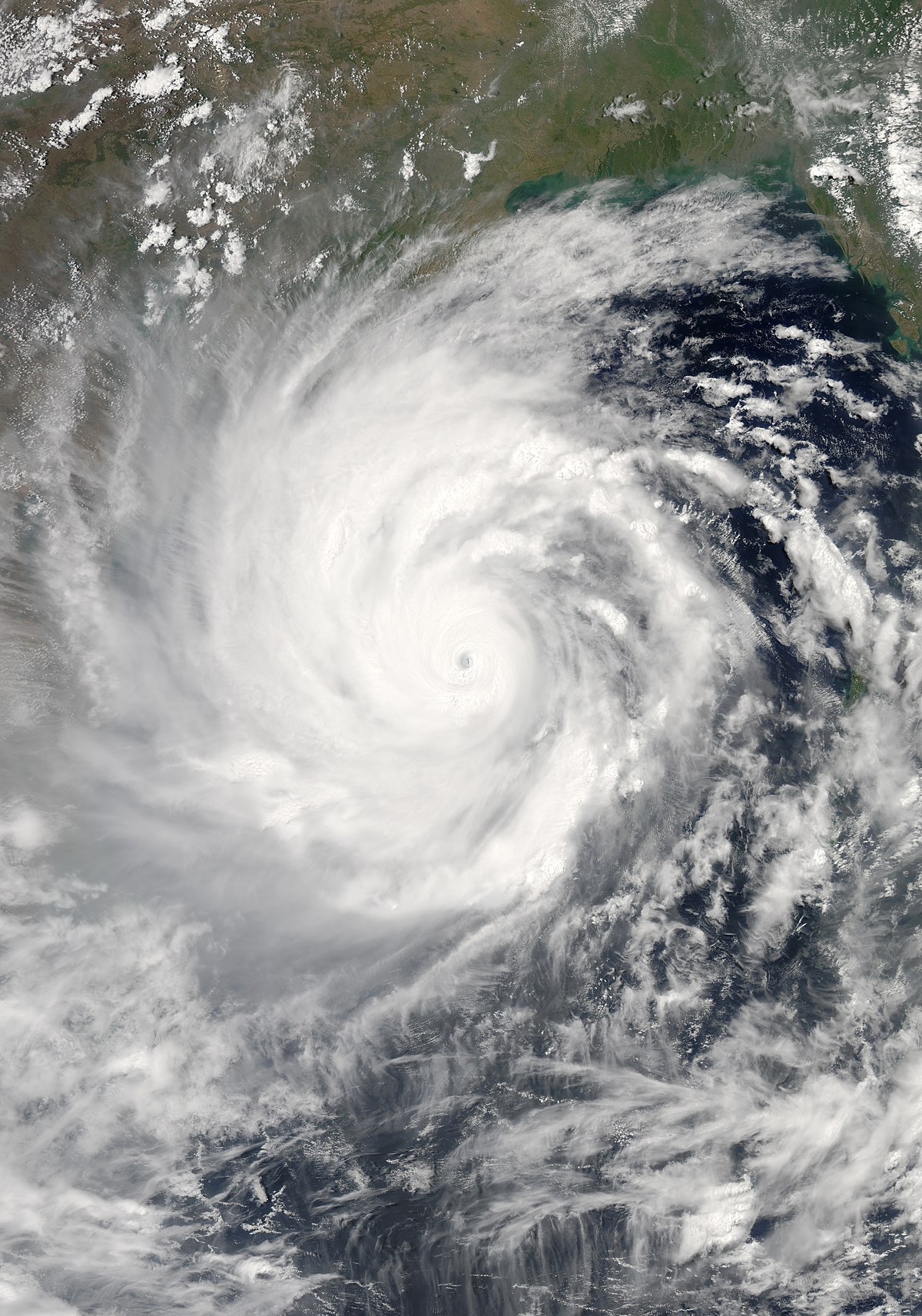 tropical cyclones in india