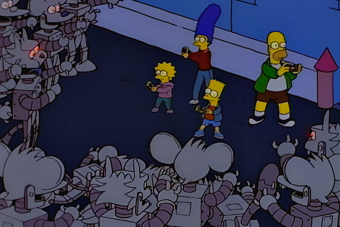 itchy & scratchy land