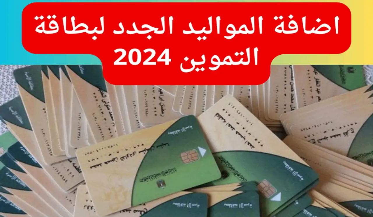 دعم مصر البطاقة التموينية