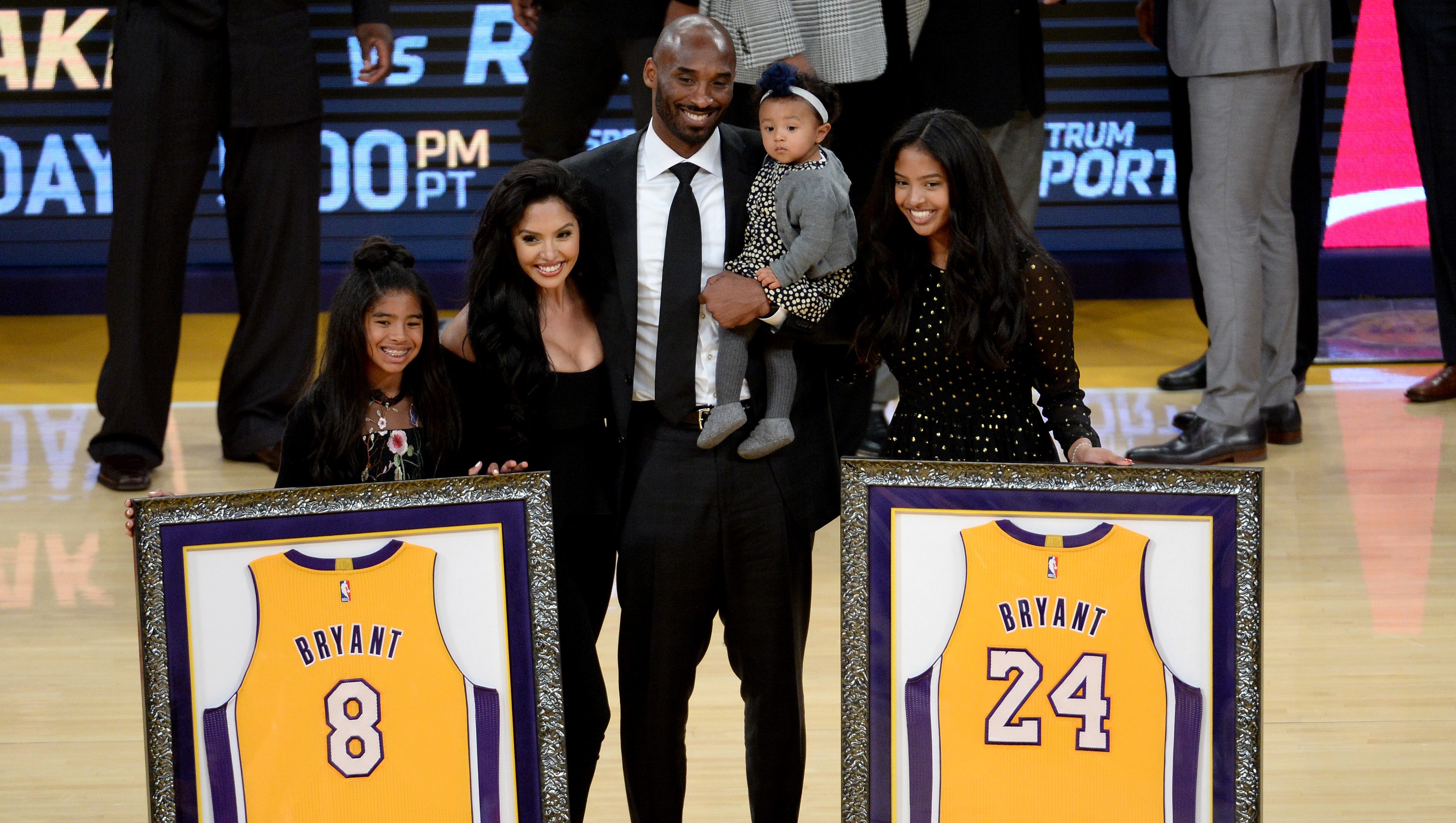 how many daughters does kobe have