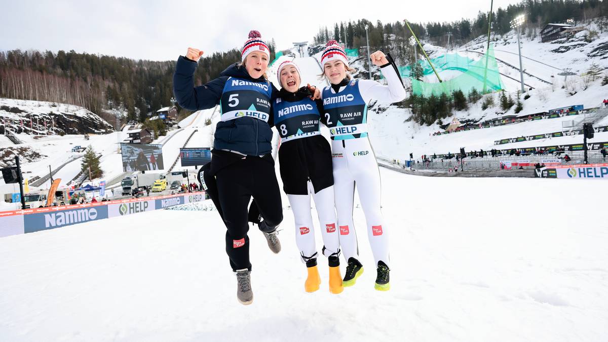 norske skihoppere som har hoppet over 200 meter