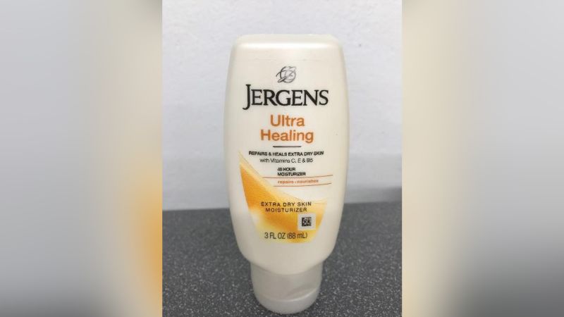jergens ultra healing moisturizer recall
