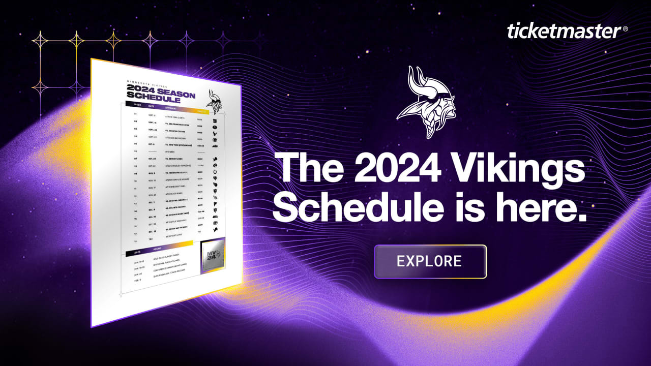 vikings schedule