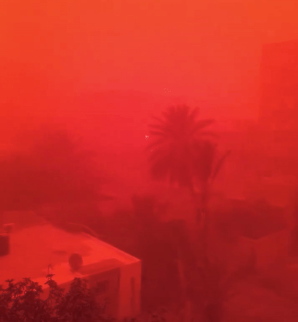 dust cloud