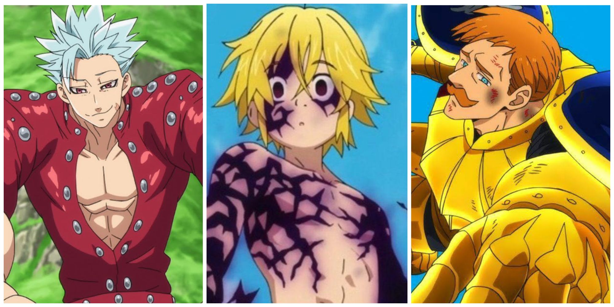 list of the seven deadly sins characters