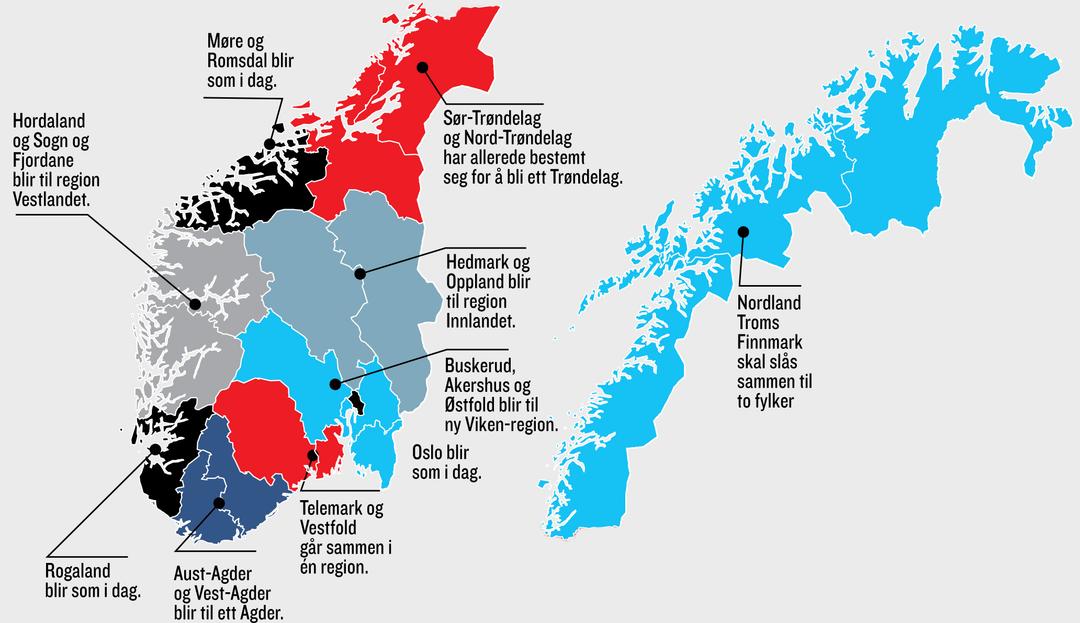 regionreformen i norge