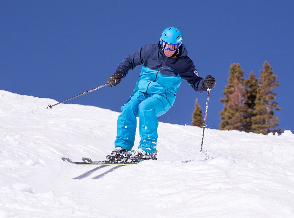 mogul skiing