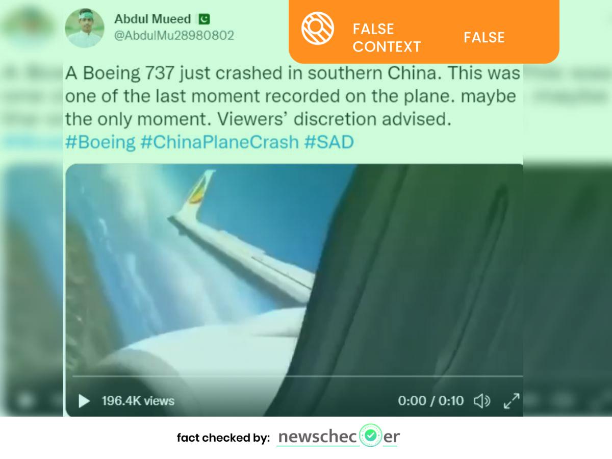 china planecrash  boeing 737 video
