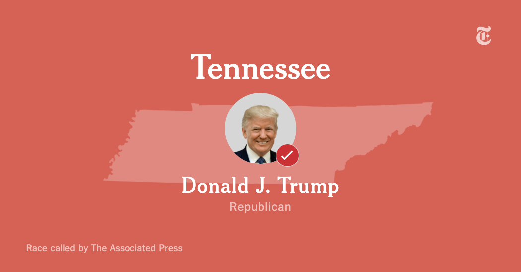 2016 united states presidential election in tennessee