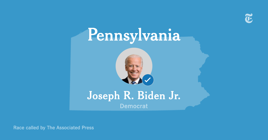 2020 united states presidential election in pennsylvania