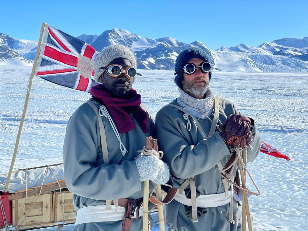 amundsen's south pole expedition
