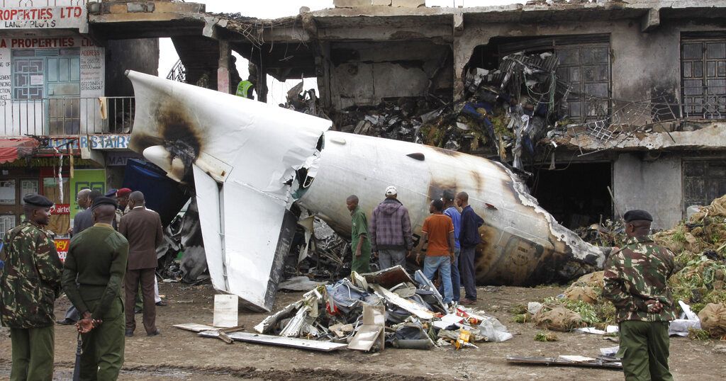 nairobi park aircraft crash