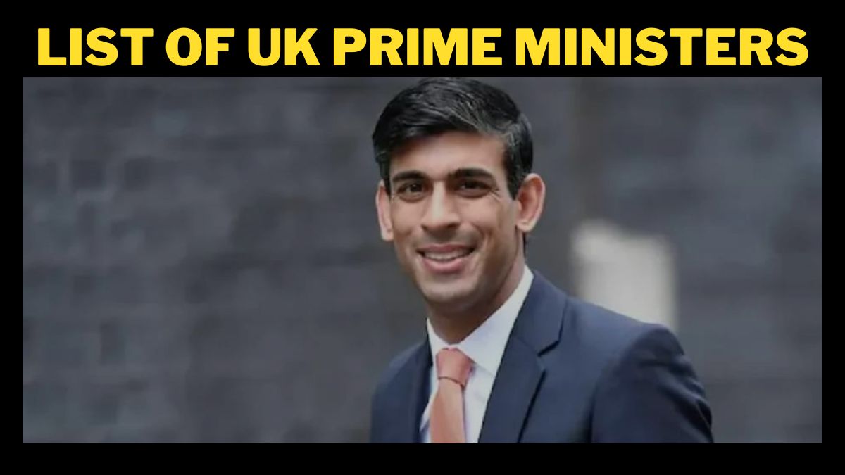 list of prime ministers of the united kingdom