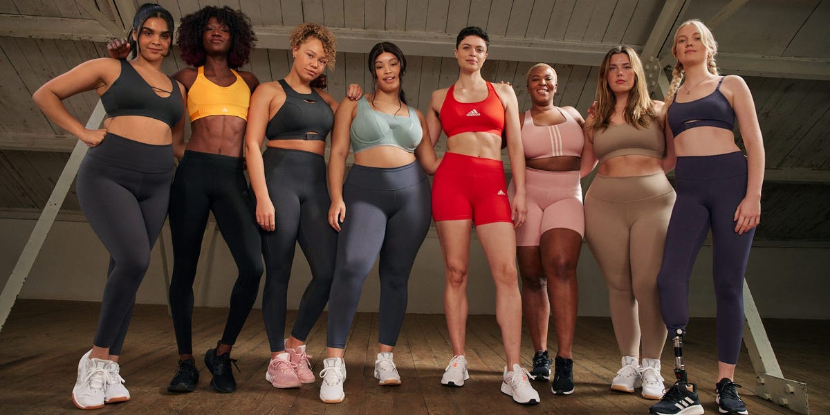 adidas sports bras bare breasts