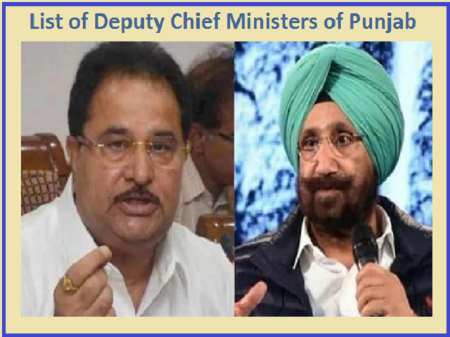 list of chief ministers of punjab (india)