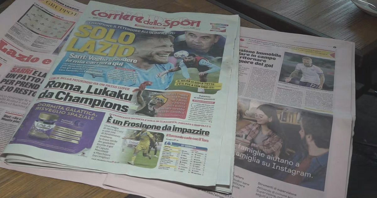 italiaanse kranten