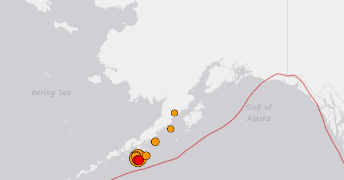 alaska earthquake today