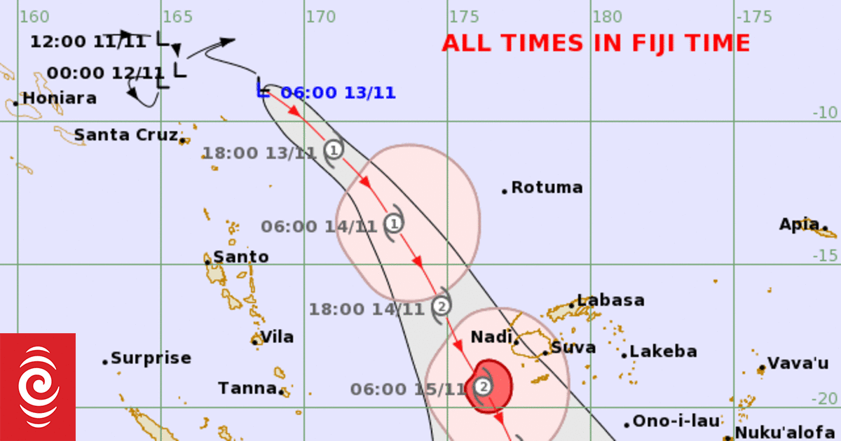 fiji tropical cyclone