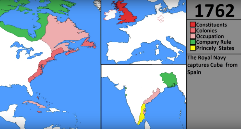 territorial evolution of the british empire