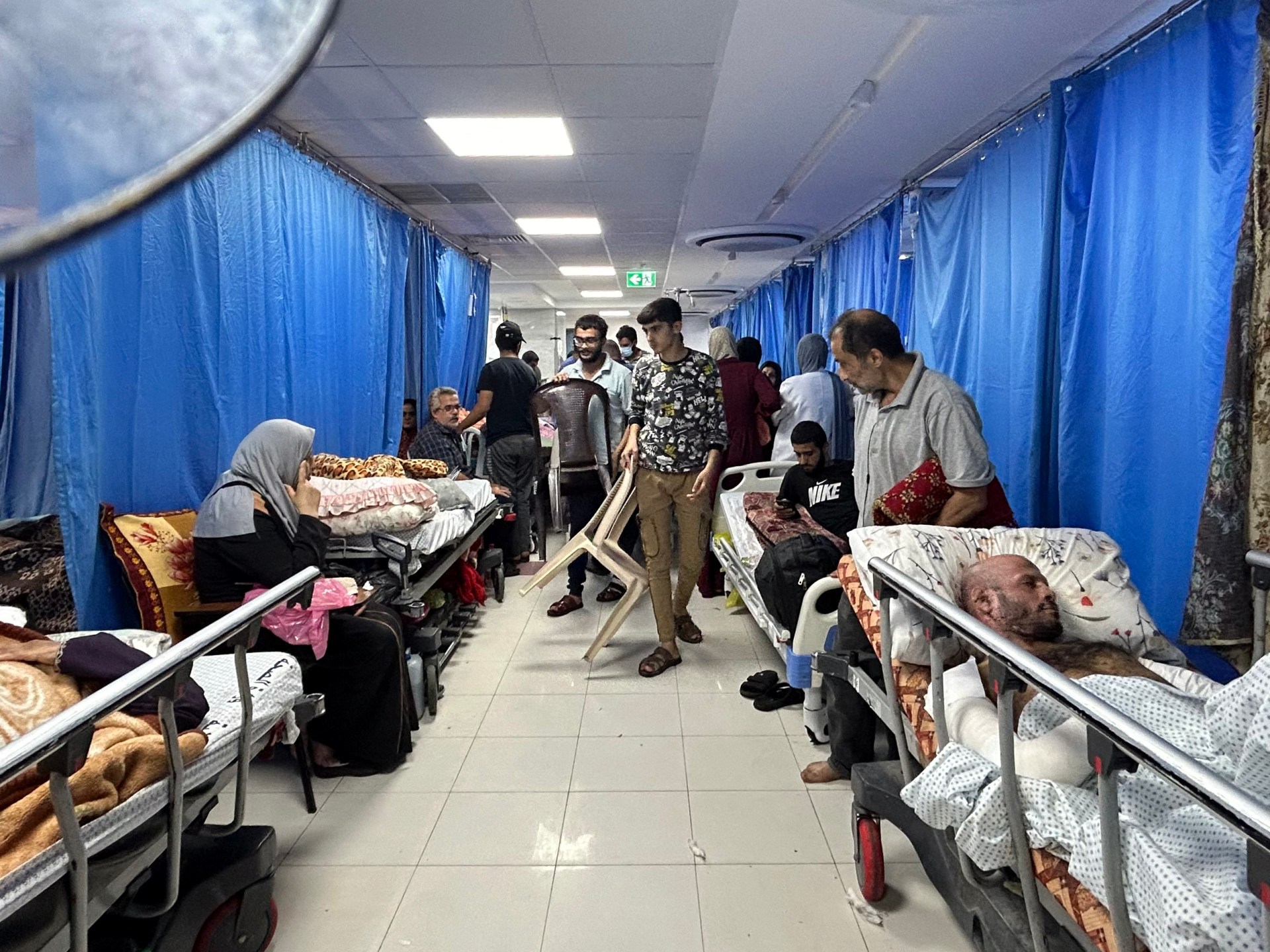 gaza hospital strike