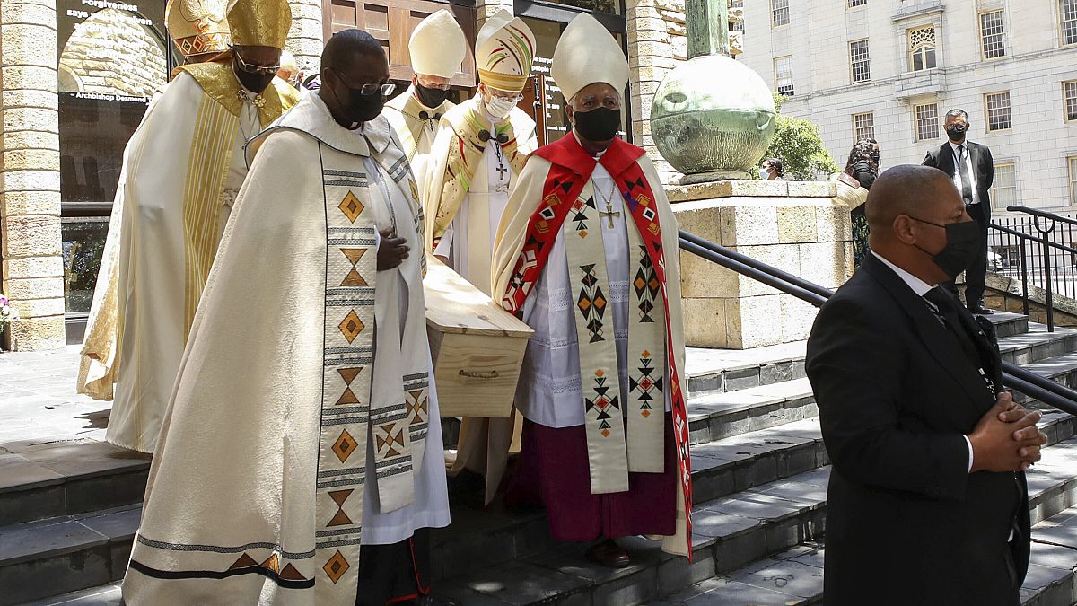 archbishop desmond tutu funeral