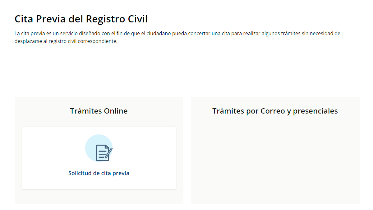 registro civil certificados