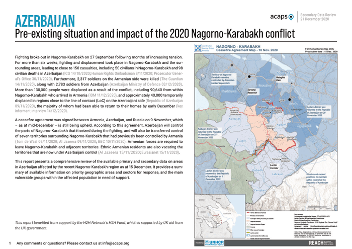 armenian controlled territories surrounding nagorno karabakh