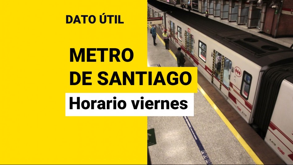 horario metro fiestas patrias 2019