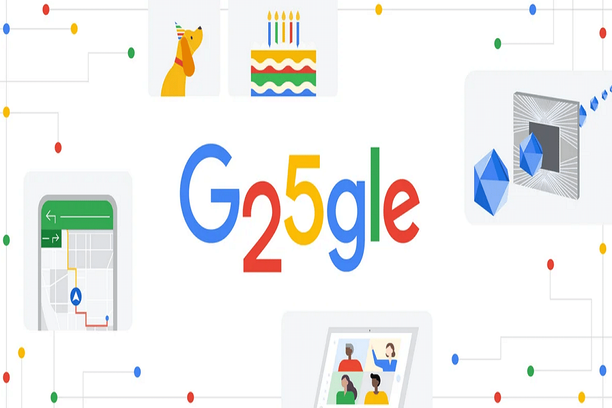google's 25th birthday