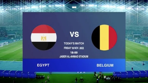 belgium vs egypt