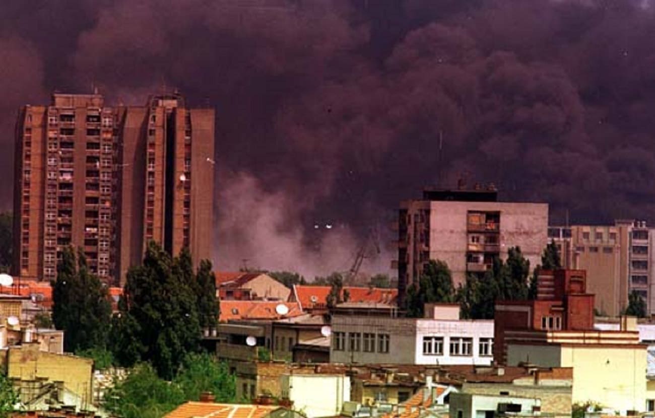 bombardeo de la otan sobre yugoslavia