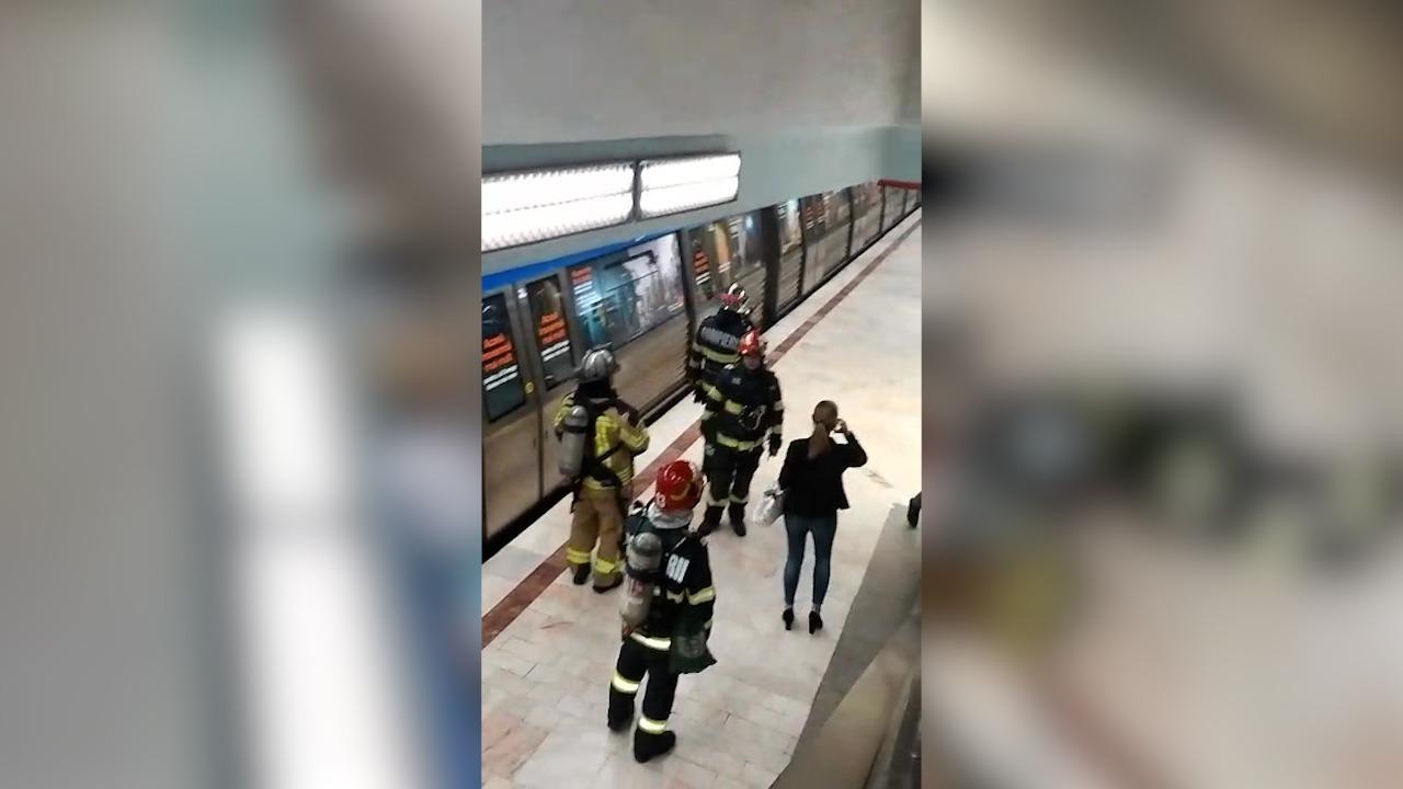 incendiu metrou