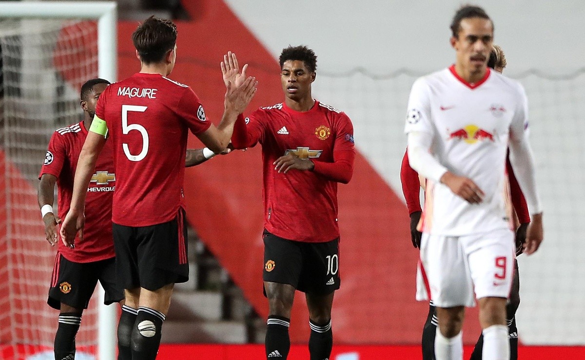 manchester united contra rb leipzig