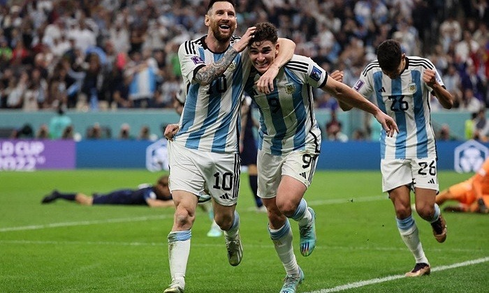 argentina đấu với croatia