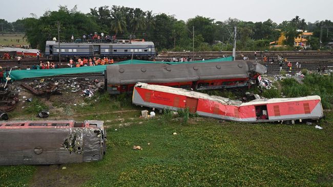 Penyebab kecelakaan kereta api India
