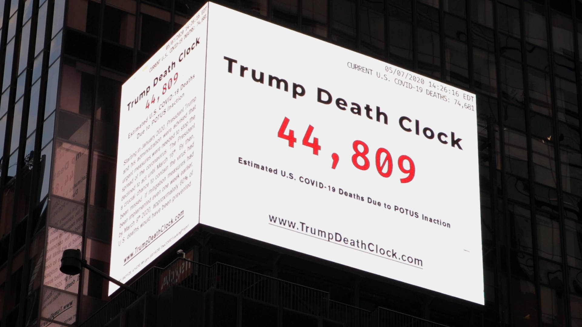 trump death clock