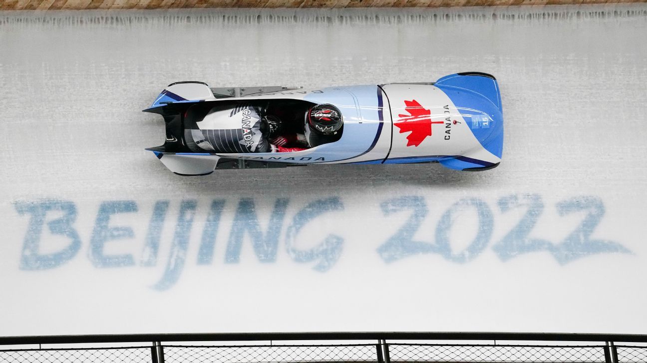 bobsleigh at the 2022 winter olympics