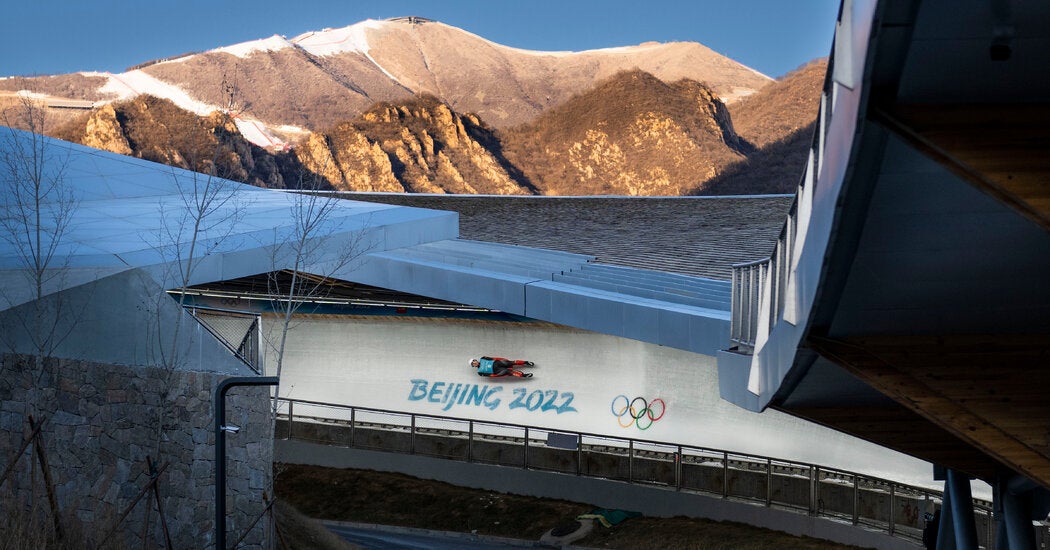 skeleton at the 2022 winter olympics – men's