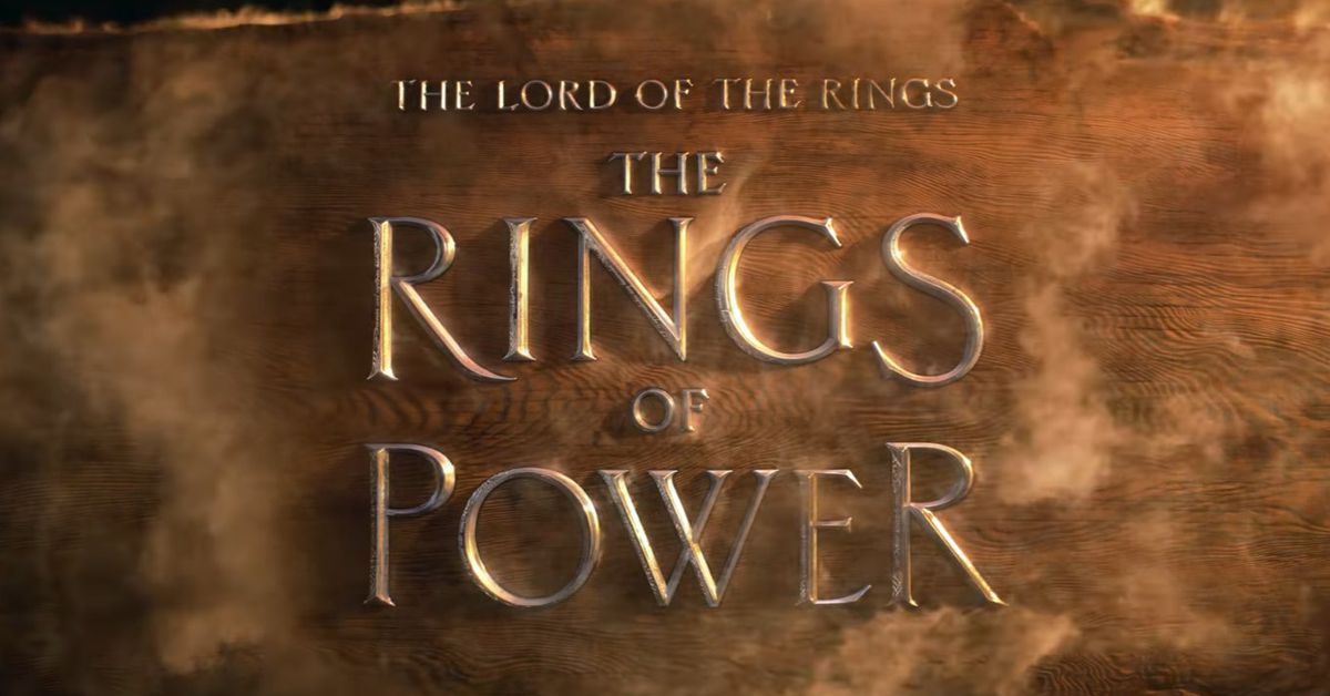 lotr the rings of power amazon