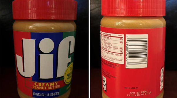 jif peanut butter recalled